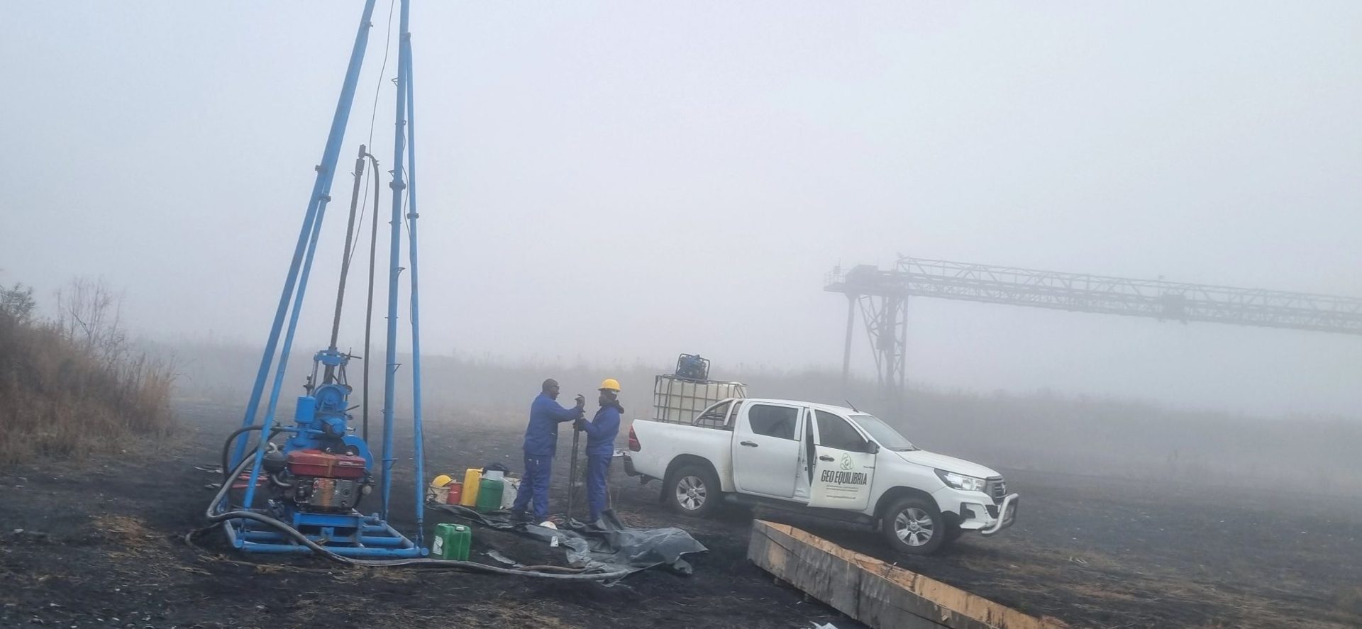 Early start on site, whatever the weather